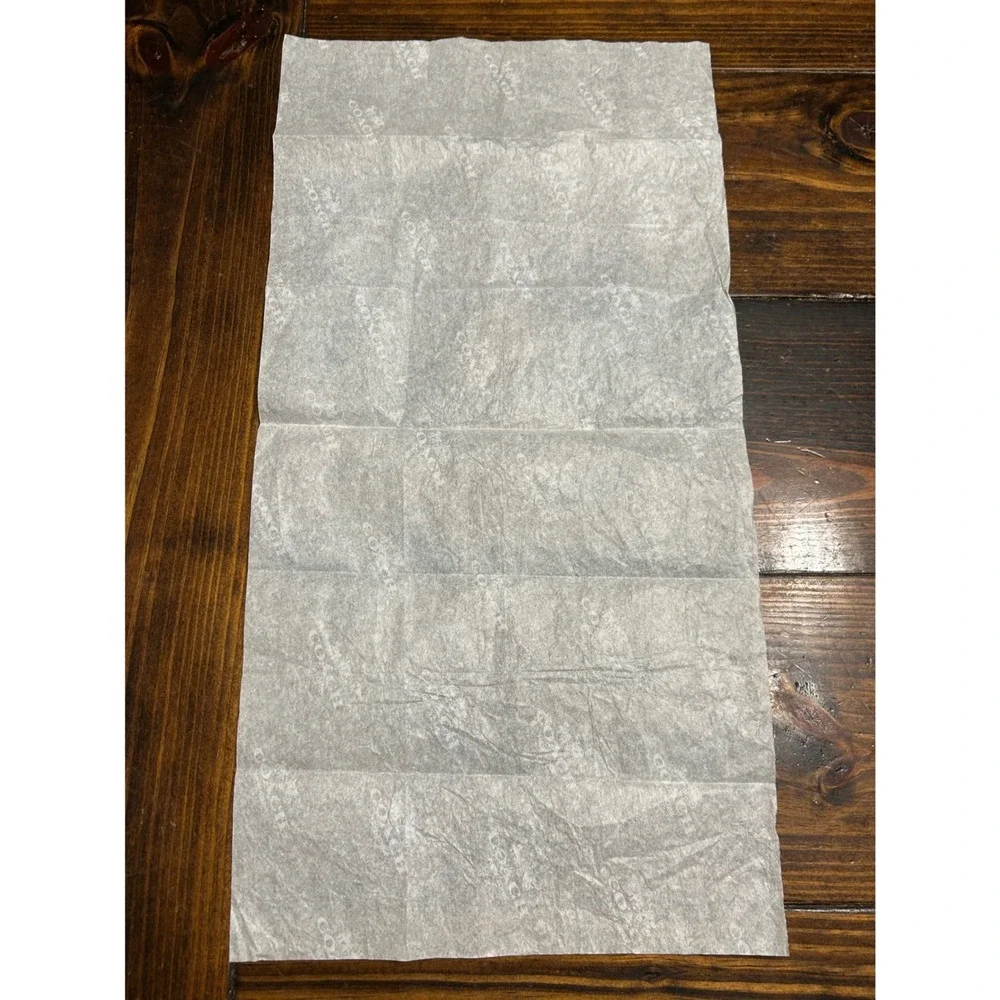 Coach New York Logo Tissue Paper White Horse and Carriage Gift Wrap‎ 23x12 4pcs